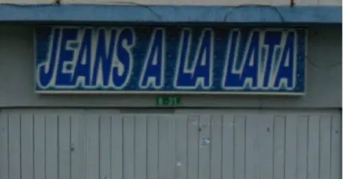 JEANS A LA LATA JEANS A LA LATA